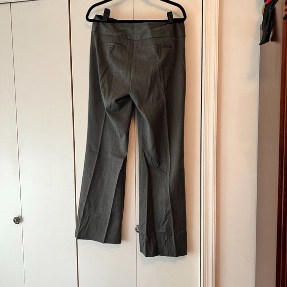 Express Charcoal Gray Dress Pants - Bootcut - Size 8 - Picture 3 of 4